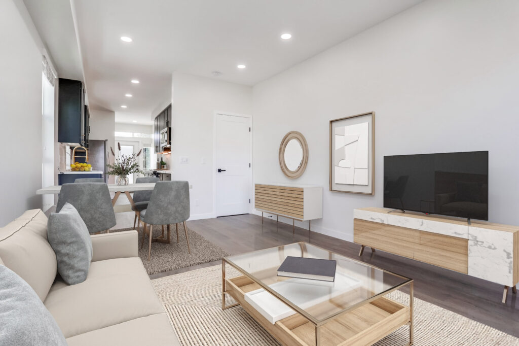 Modern Living Room Ocean breeze Apartments